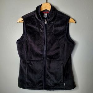 The North Face Furry Fleece Vest Size Medium Black